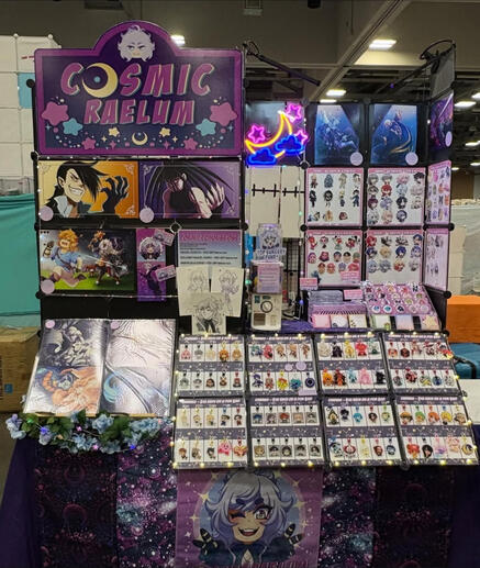 6ft display galaxycon columbus